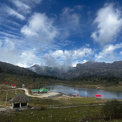Manipur valley landscape